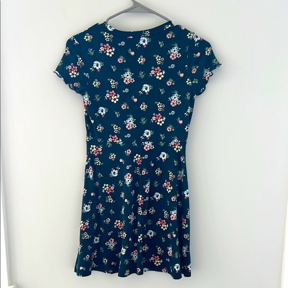 Knit Works Girls Floral Print Super Soft and stretchy Dress Size M-10/12 - Picture 2 of 6